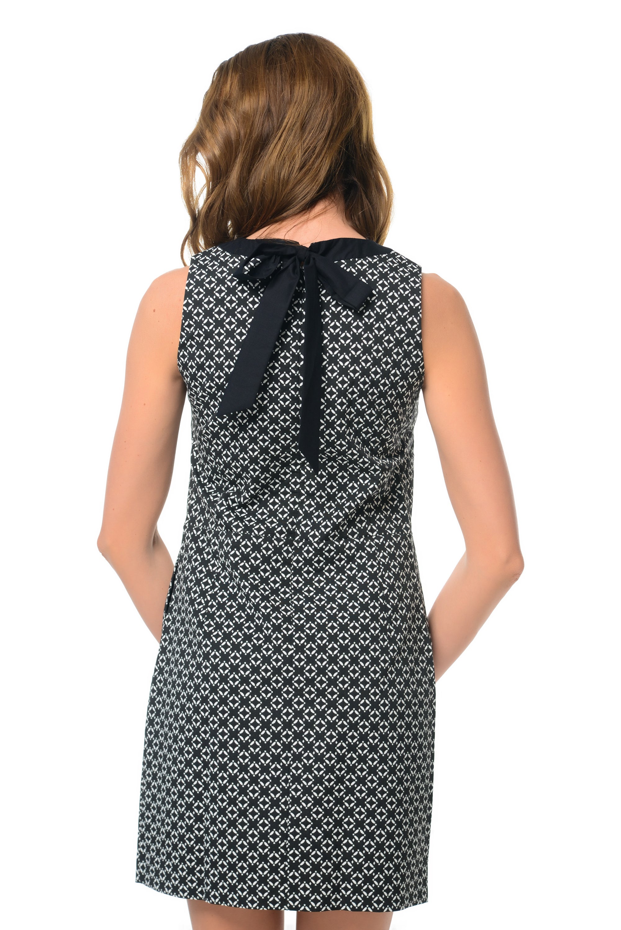 Mini Dress With Back Bow